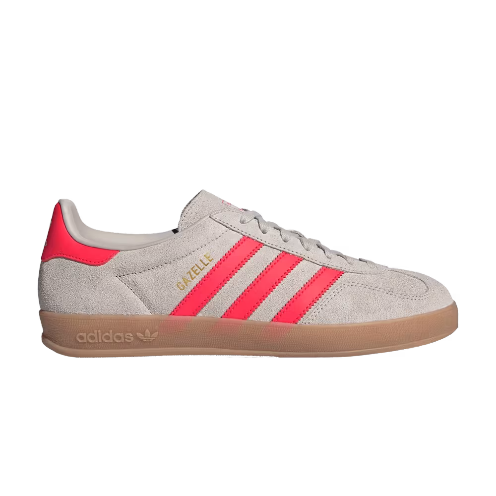 adidas Gazelle Indoor Beige Lucid Red