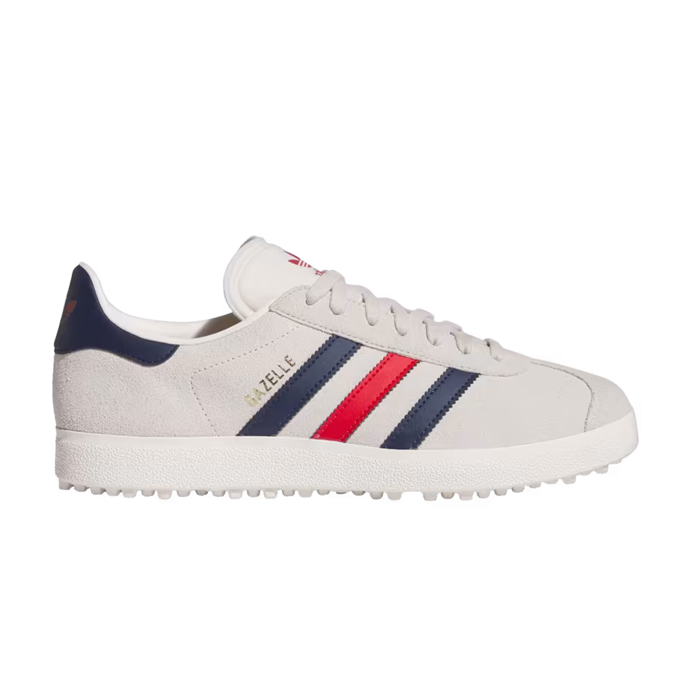 adidas Gazelle Spikeless Golf Alumina Night Indigo Scarlet