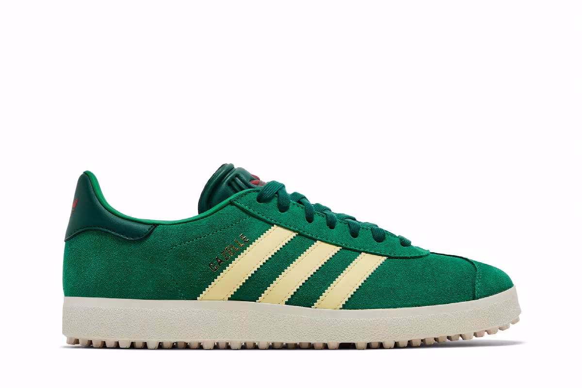 adidas Gazelle Spikeless Golf Collegiate Green, view 2
