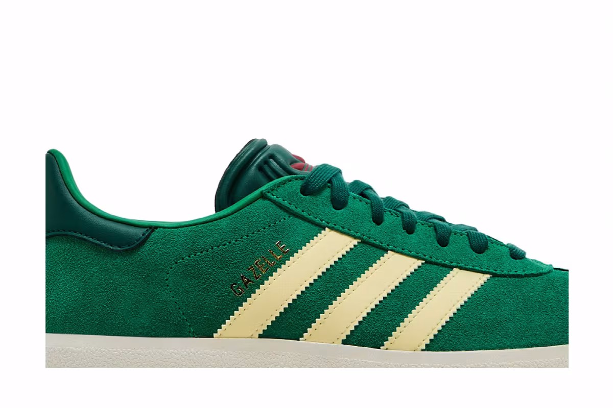 adidas Gazelle Spikeless Golf Collegiate Green, view 3