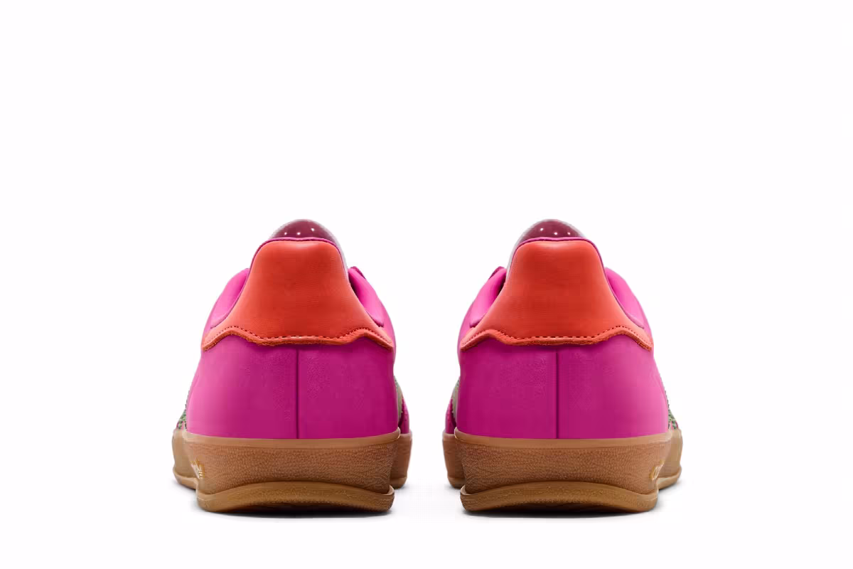 adidas Gazelle Indoor Semi Lucid Fuchsia Green, view 7