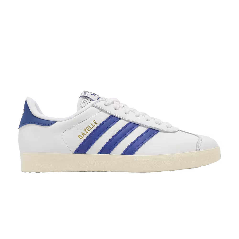 Adidas Gazelle White Royal Blue