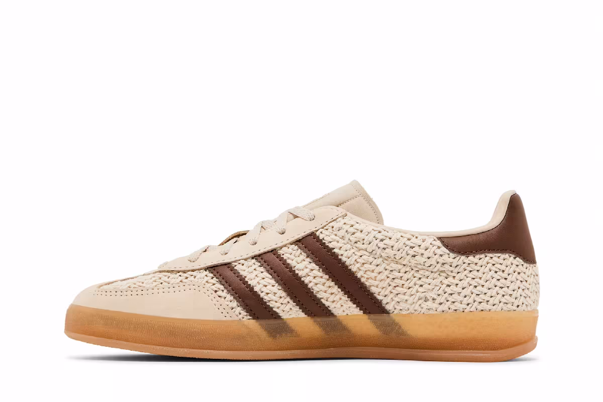 adidas Women's Gazelle Indoor Crochet Pack - Sand Strata, view 4
