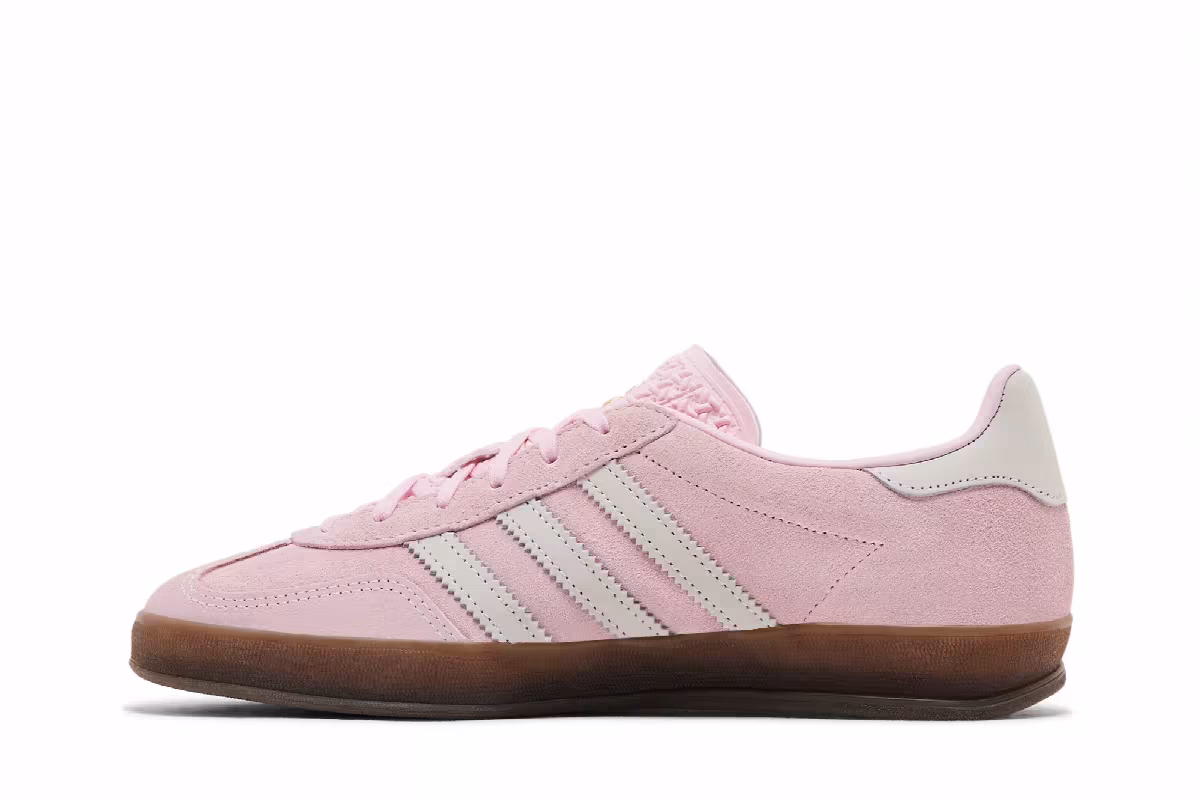 adidas Women's Gazelle Indoor Clear Pink Gum, view 4