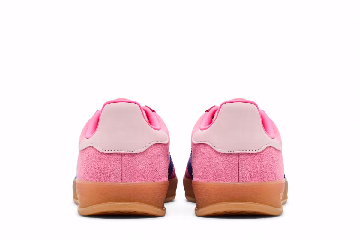 adidas Women's Gazelle Indoor Lucid Pink Blue, view 7