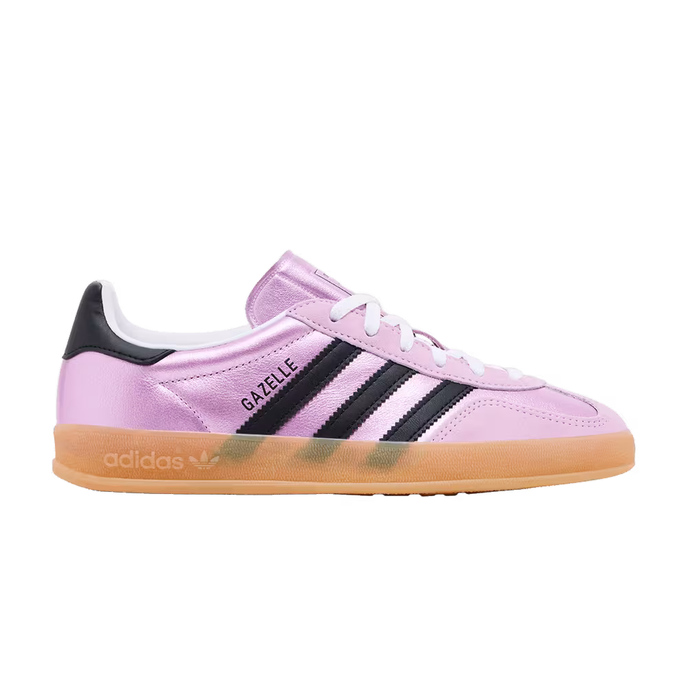 adidas Women's Gazelle Indoor Bliss Lilac Metallic Gum