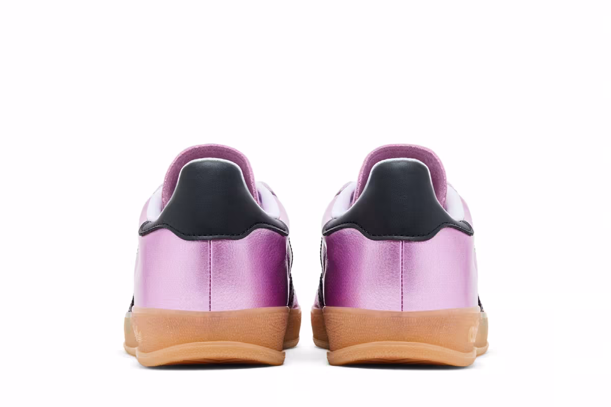 adidas Women's Gazelle Indoor Bliss Lilac Metallic Gum, view 7