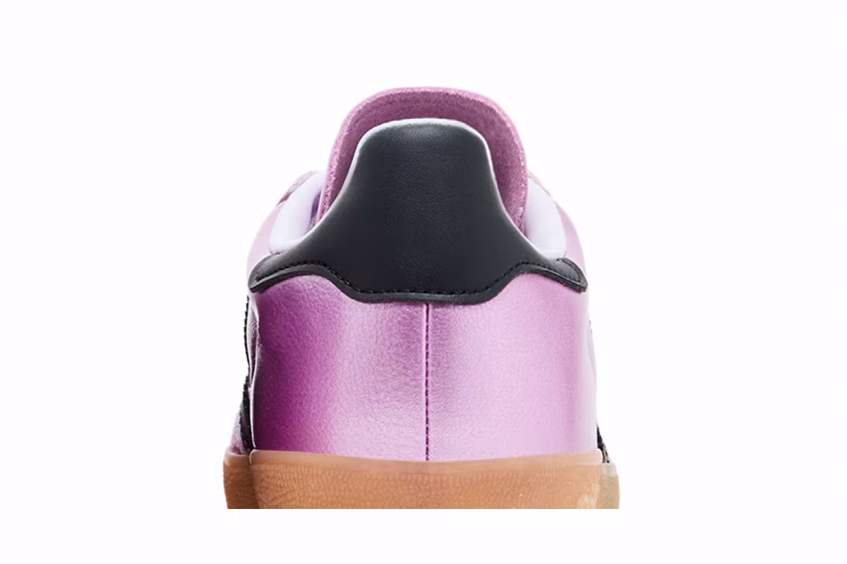 adidas Women's Gazelle Indoor Bliss Lilac Metallic Gum, view 8