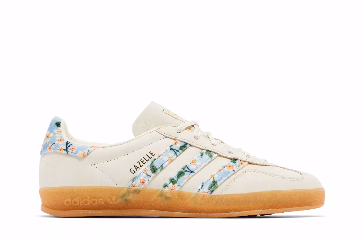 Liberty London x adidas Women's Gazelle Indoor Mitsi Day, view 2