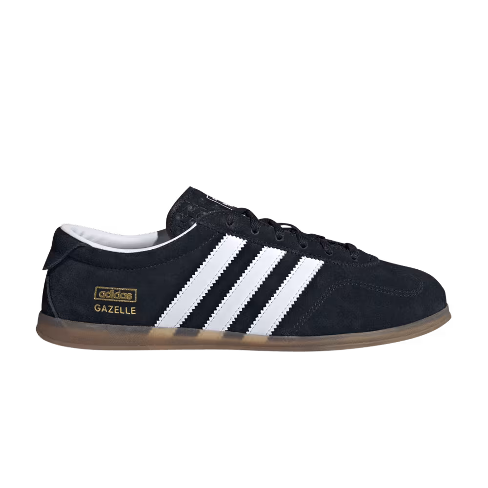 adidas Women's Gazelle Lo Pro Black White Gum