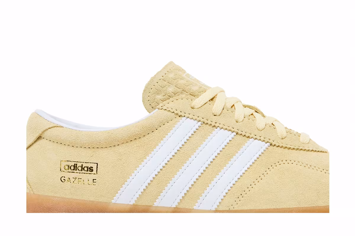 adidas Women's Gazelle Lo Pro Almost Yellow, view 3