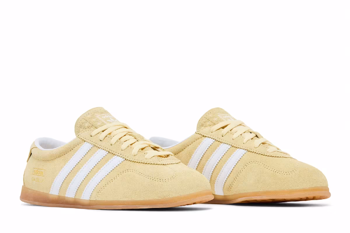 adidas Women's Gazelle Lo Pro Almost Yellow, view 9