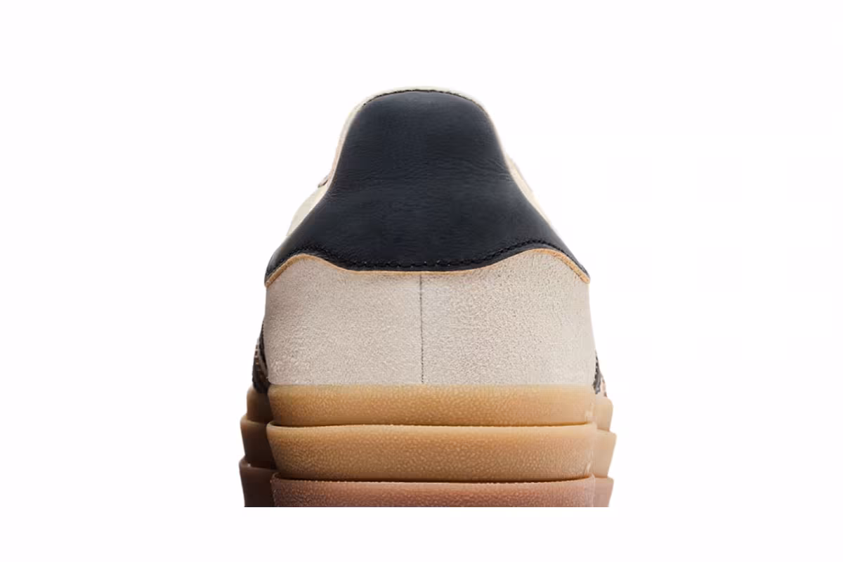 adidas Women's Gazelle Cream Black Gum, view 8