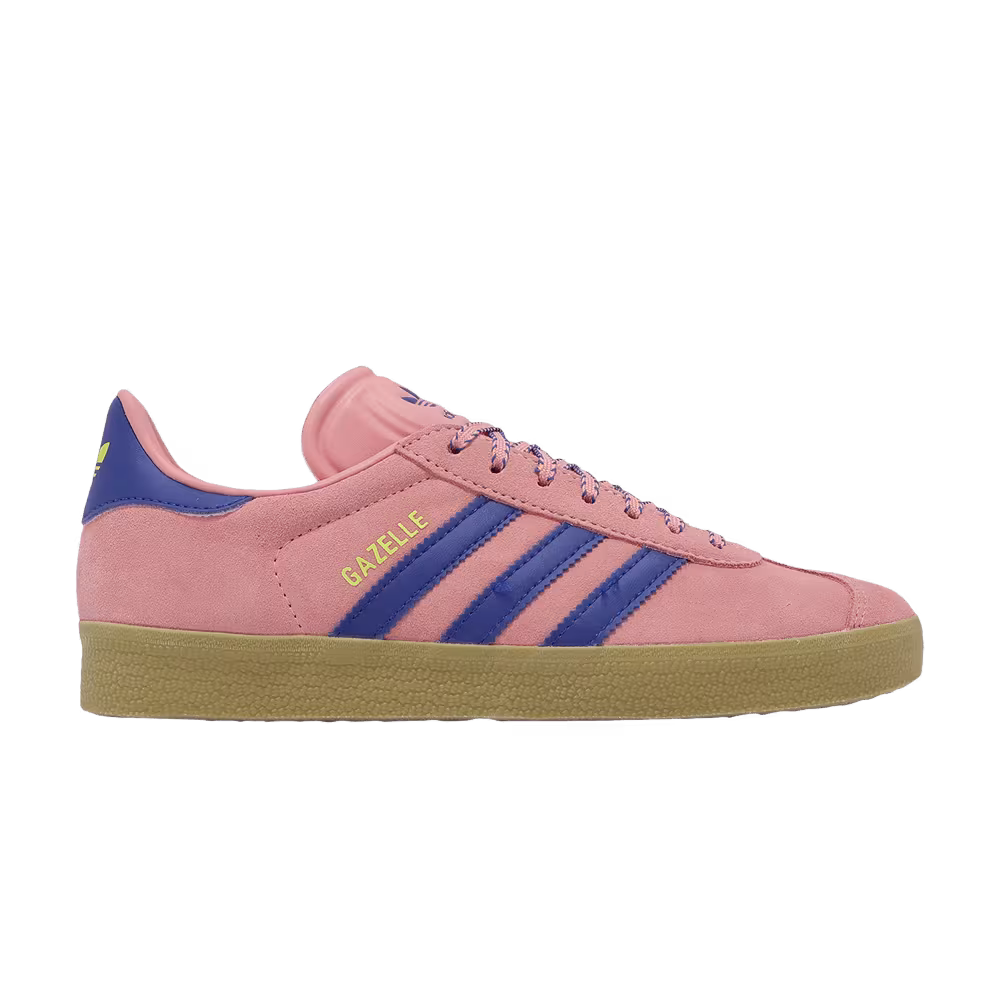 Adidas Women's Gazelle Semi Pink Spark Lucid Blue