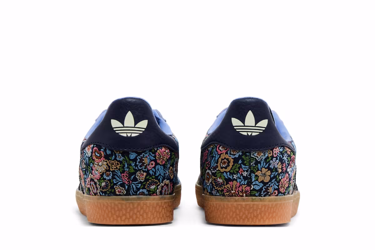 Liberty London x adidas Gazelle J Floral Embroidery, view 7