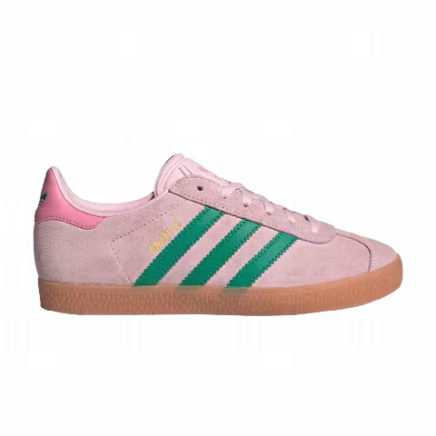 adidas Gazelle J 'Clear Pink Court Green'