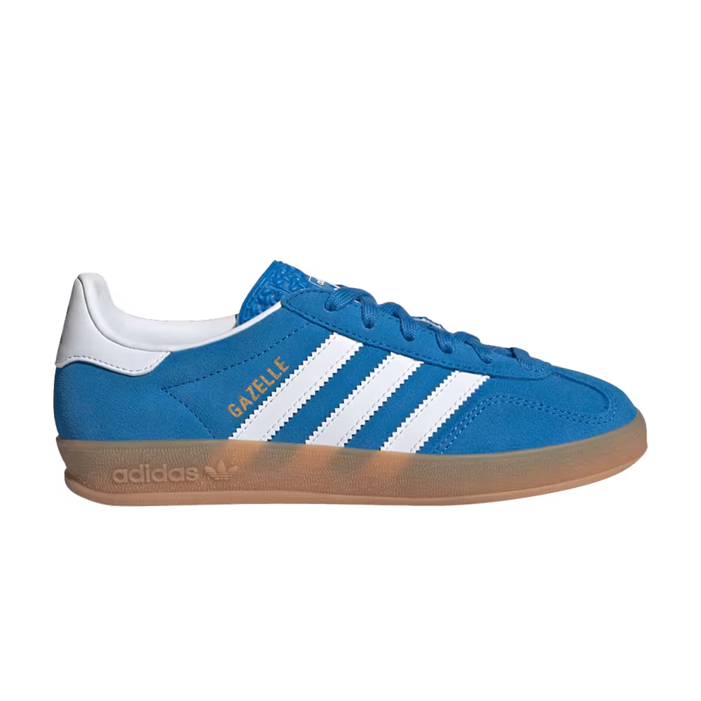 adidas Gazelle Indoor J Blue Bird Gum