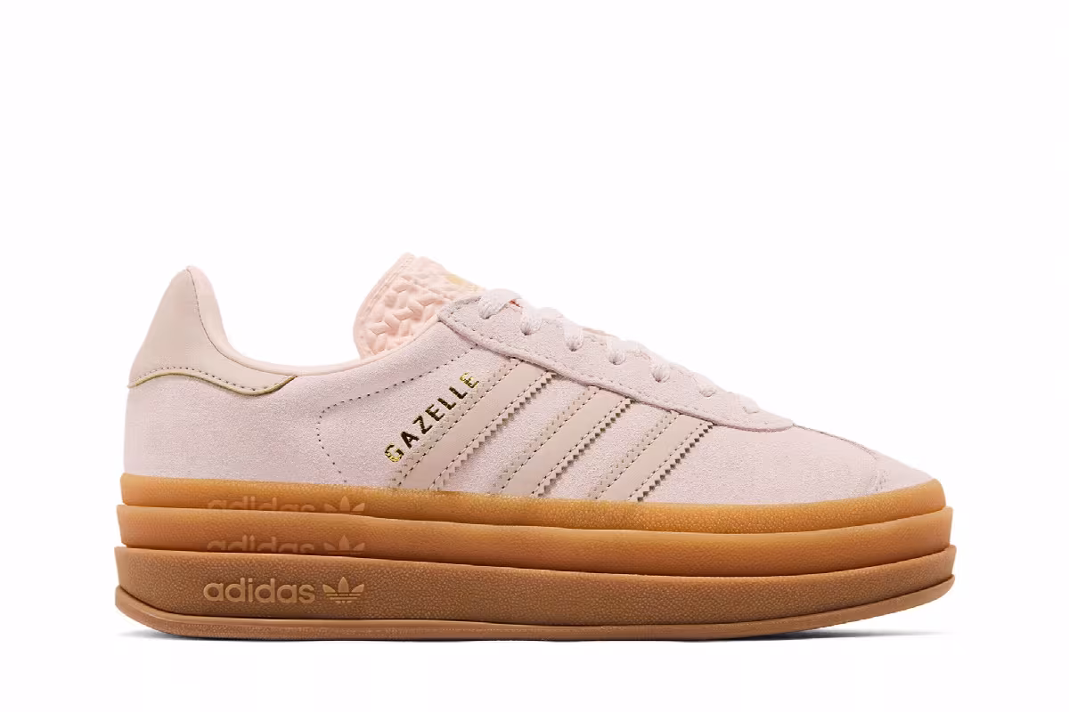 adidas Gazelle Bold J Wonder Quartz Gum, view 2