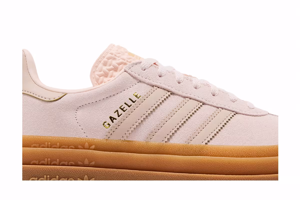 adidas Gazelle Bold J Wonder Quartz Gum, view 3