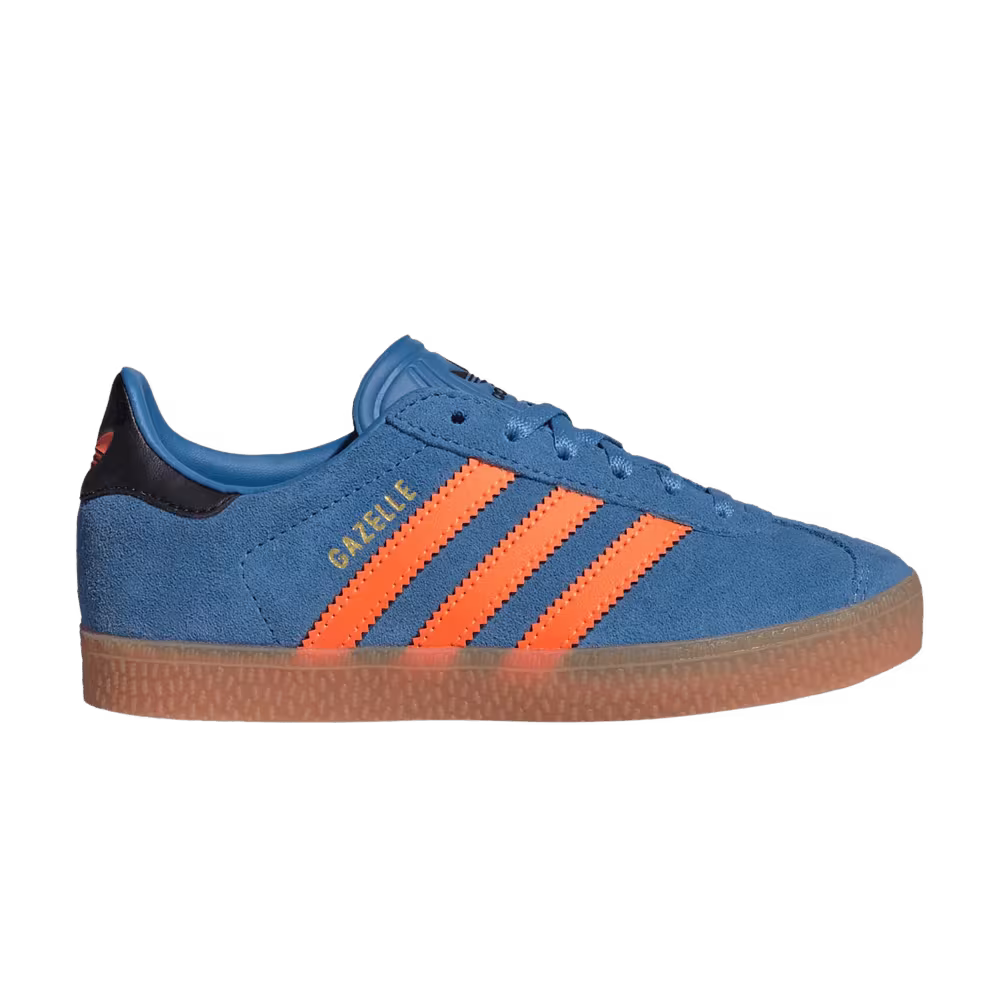 adidas Gazelle C Focus Blue Solar Orange