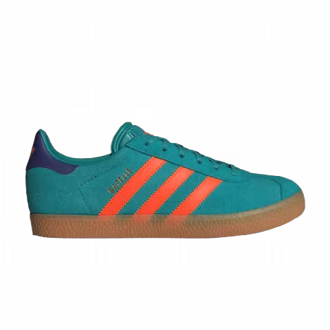 adidas Gazelle J 'Pure Teal Impact Orange'