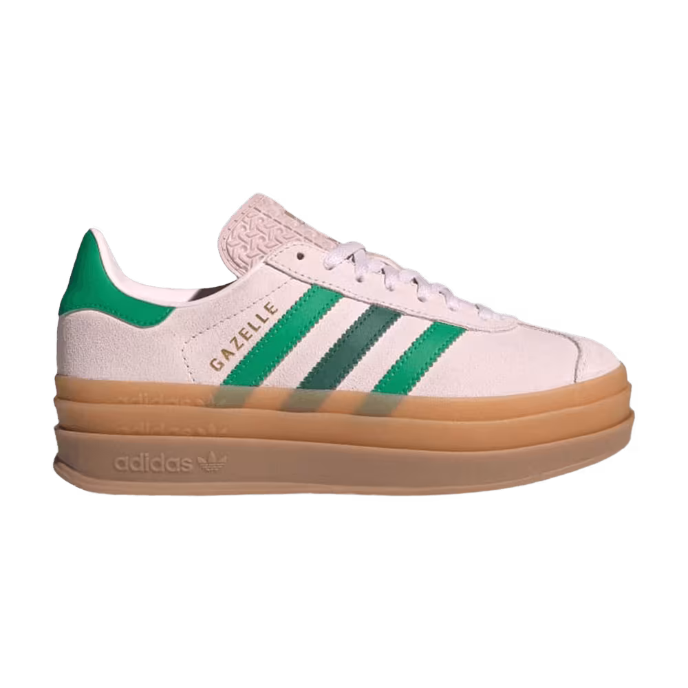 adidas Gazelle Bold J Almost Pink Court Green