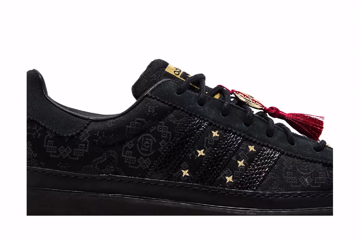 CLOT x adidas Superstar Chinese New Year, view 3