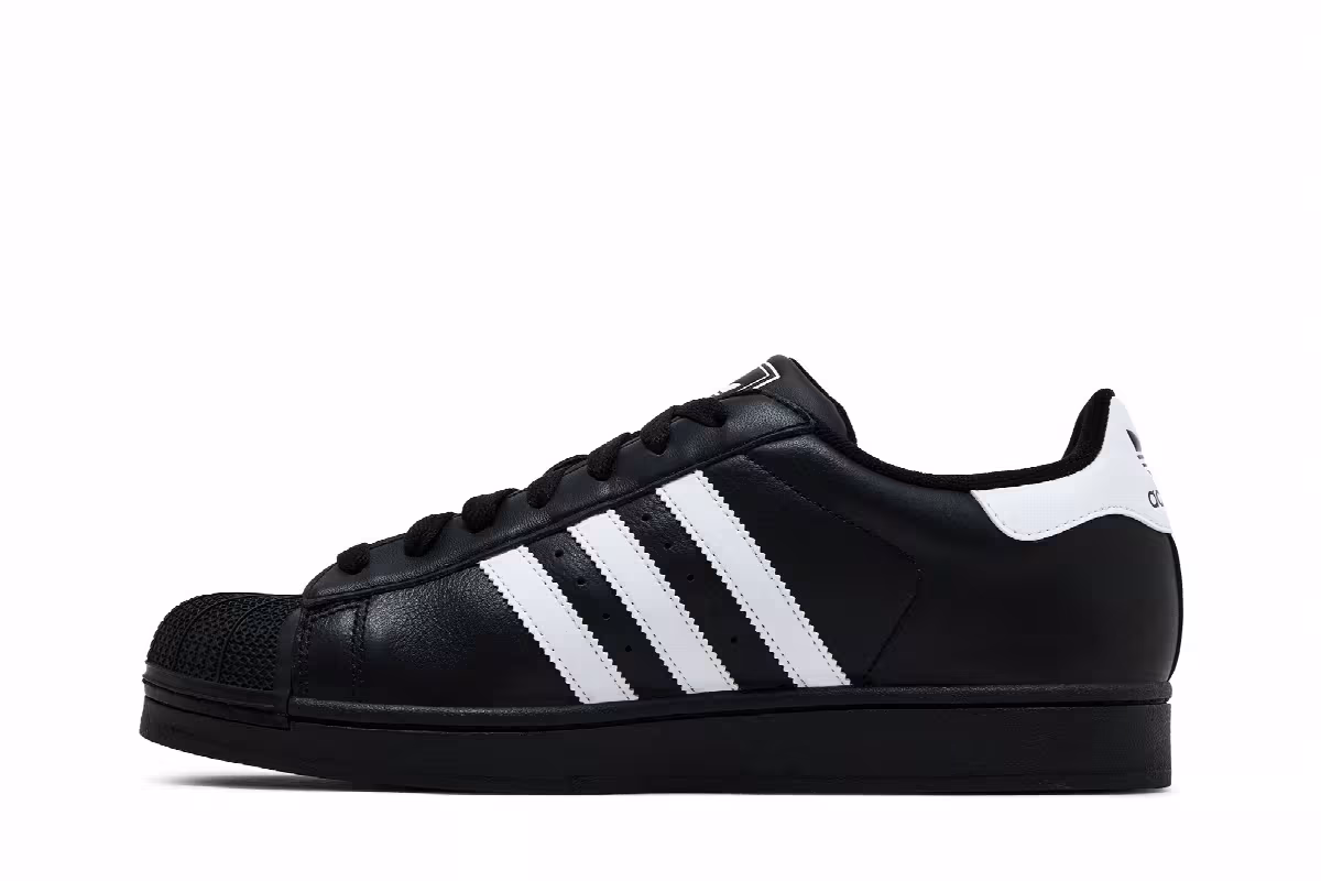 adidas Superstar 2 Black White, view 4