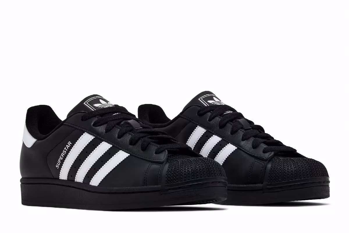 adidas Superstar 2 Black White, view 9