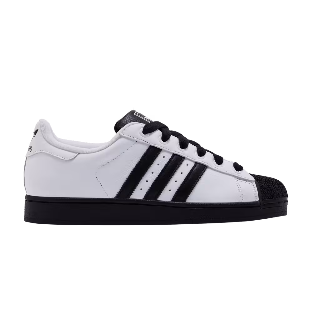 adidas Superstar 2 White Black Sole