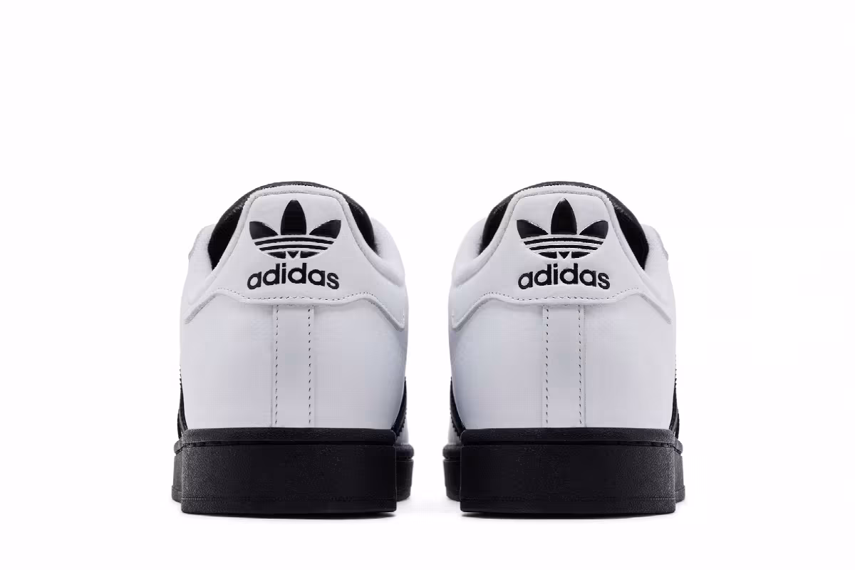 adidas Superstar 2 White Black Sole, view 7