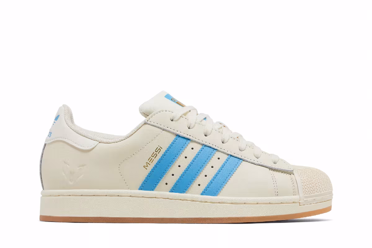 Lionel Messi x adidas Superstar Argentina, view 2