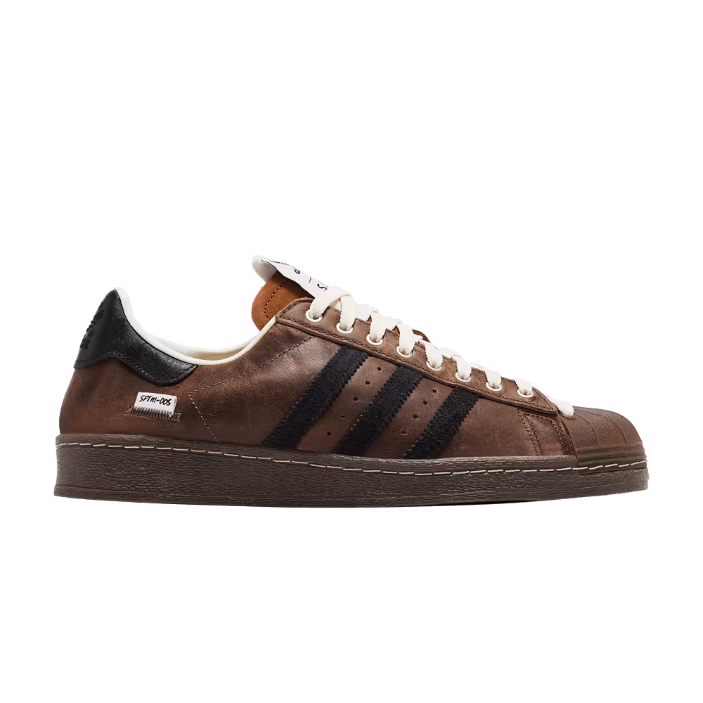 Song for the Mute x adidas Superstar 82 Black Cream White