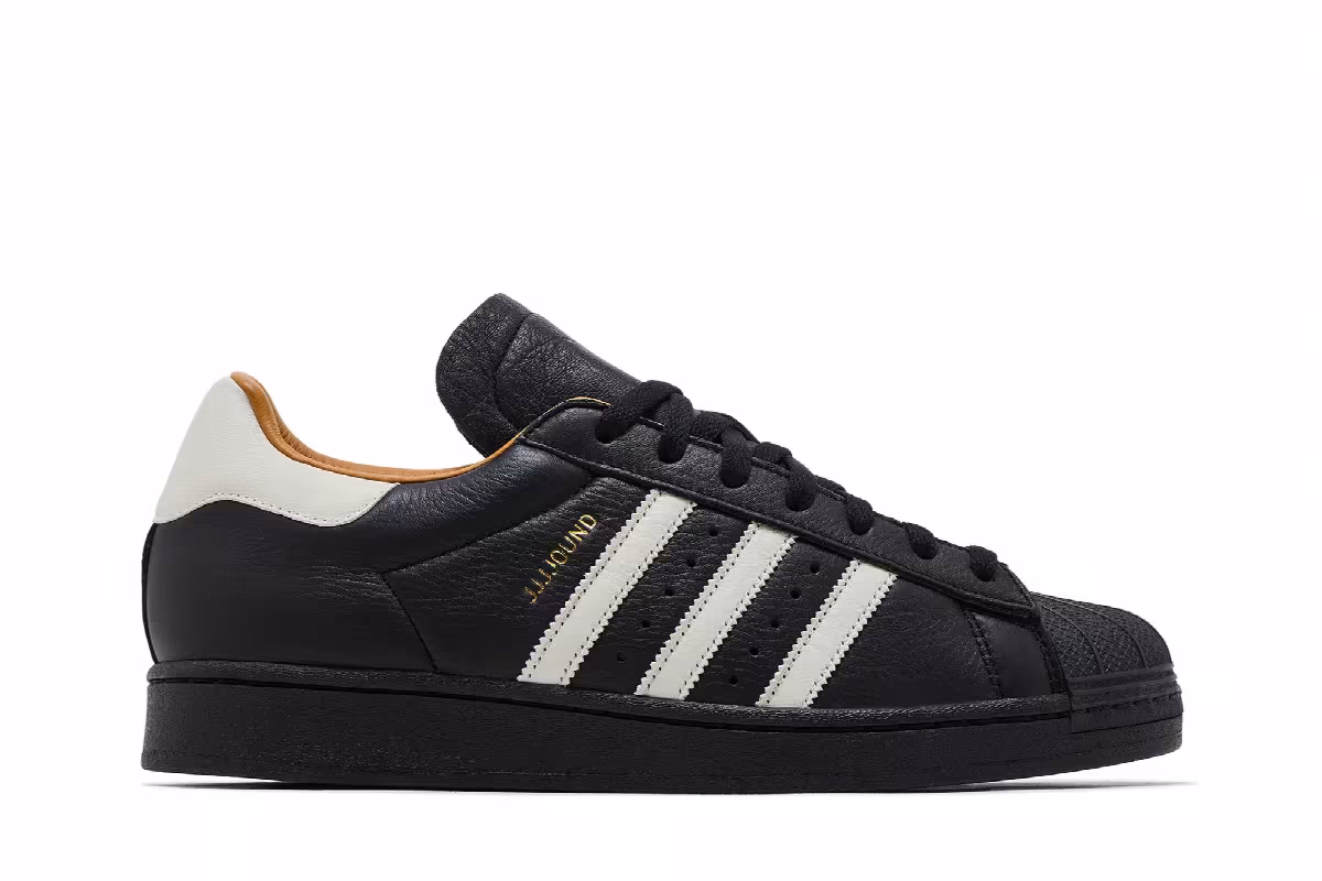 JJJJound x adidas Superstar 90 Made in Germany Black, view 2
