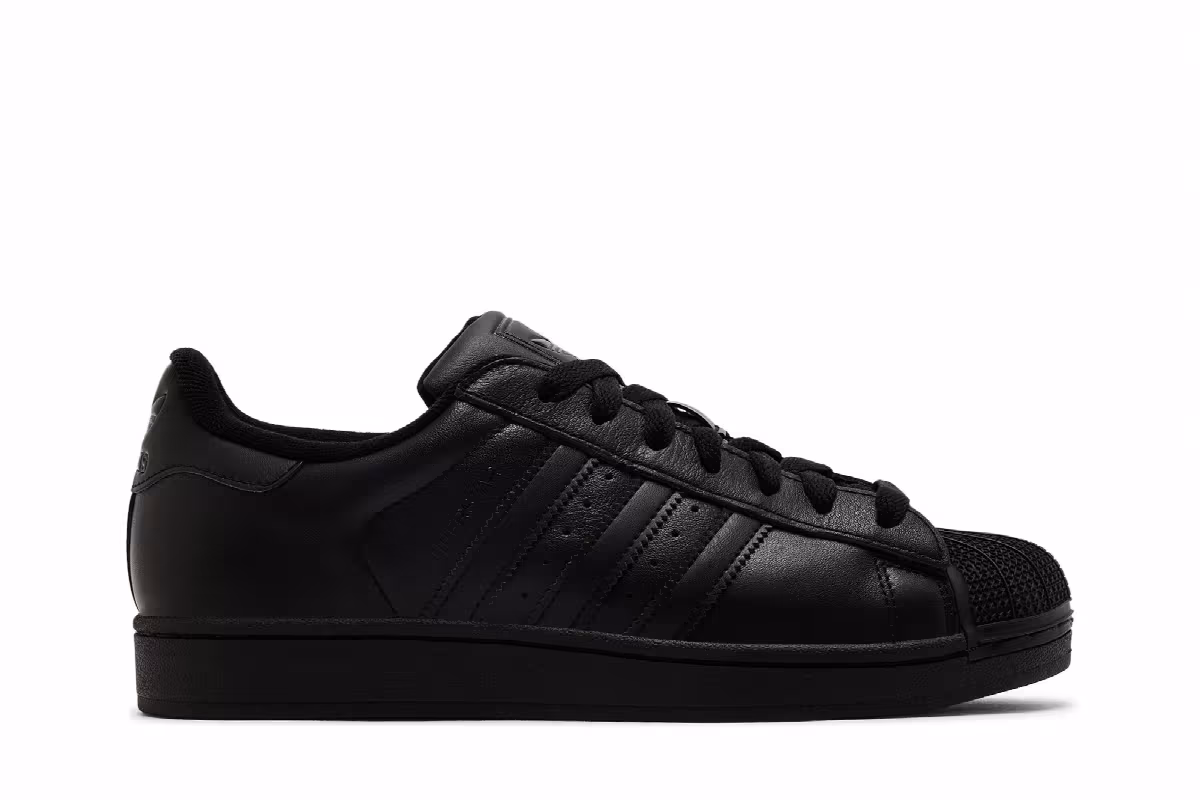 Adidas Superstar 2 Triple Black, view 2