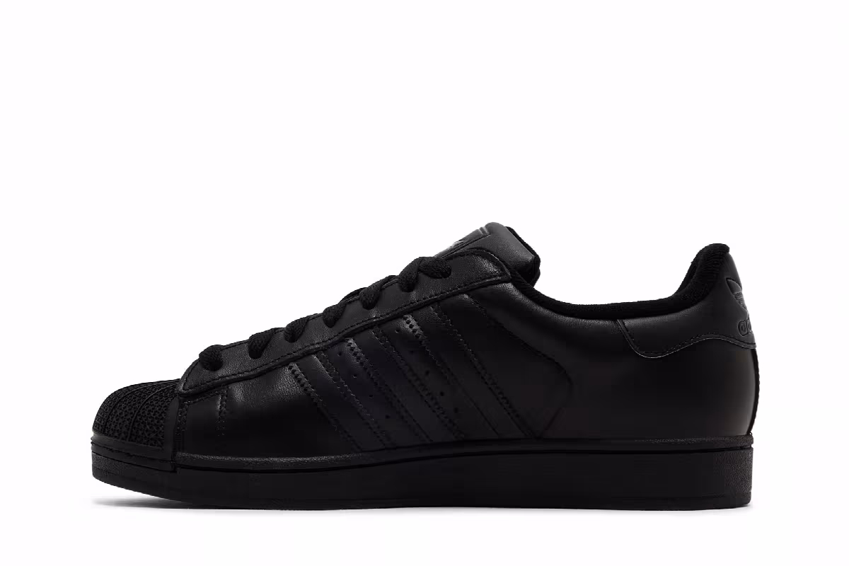 Adidas Superstar 2 Triple Black, view 4