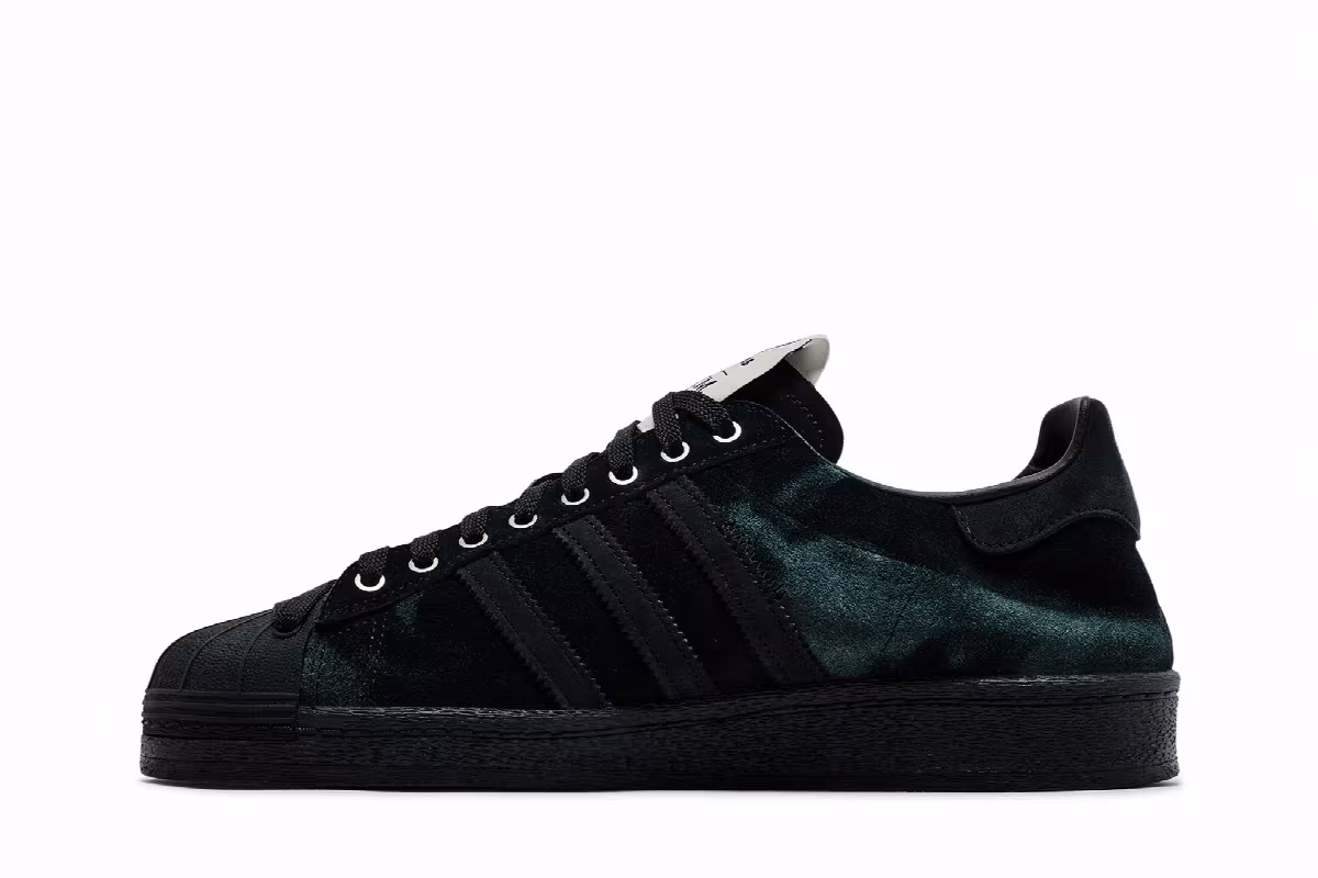 Song for the Mute x adidas Superstar 82 Black, view 4