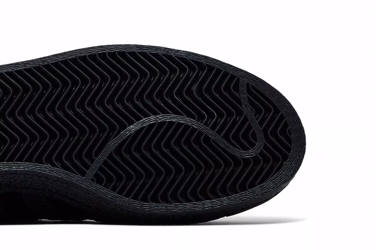 Song for the Mute x adidas Superstar 82 Black, view 6
