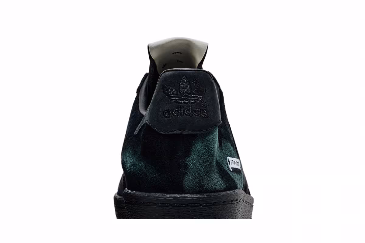 Song for the Mute x adidas Superstar 82 Black, view 8