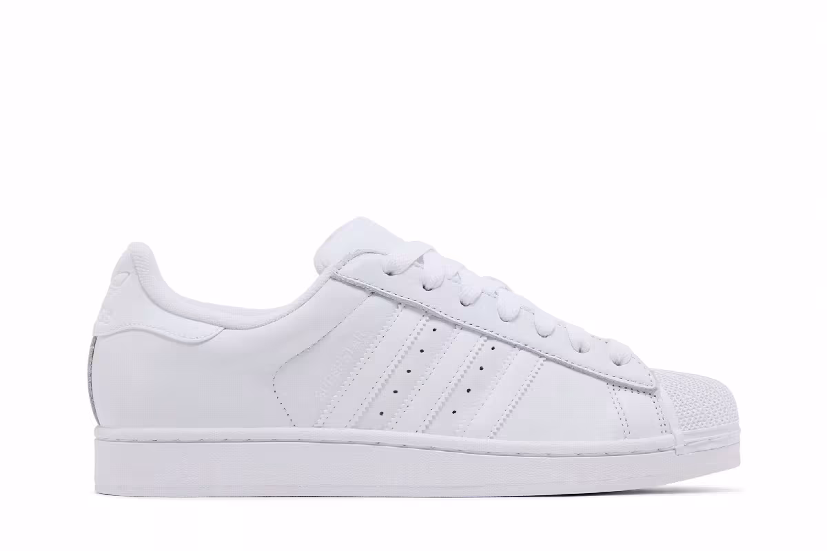 adidas Superstar 2 Triple White, view 2