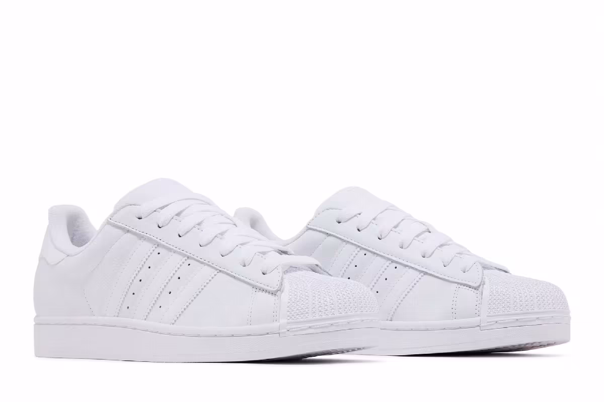 adidas Superstar 2 Triple White, view 9
