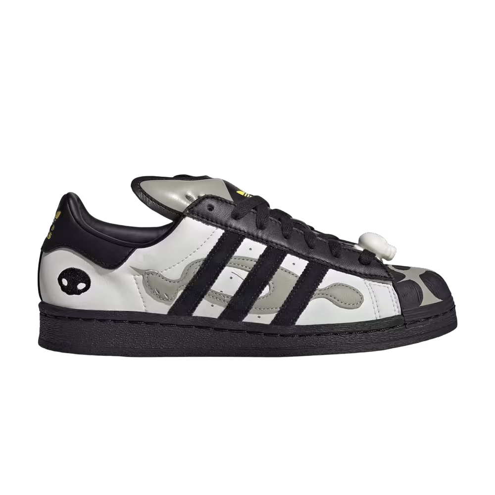 OFFGOD:TATE x adidas Superstar 82 Orbit Grey Core Black Yellow