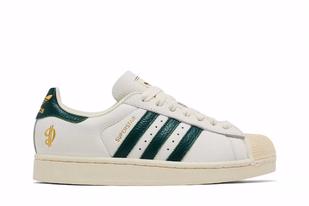 Damian Lillard x Shoe Palace x adidas Superstar 2 Dame Time, view 2