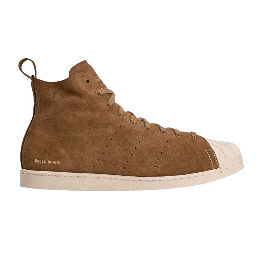Wales Bonner x adidas Superstar High Brown