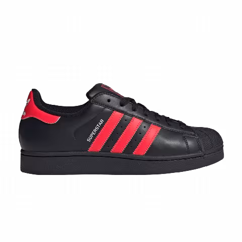 adidas Superstar 2 'Black Lucid Red'