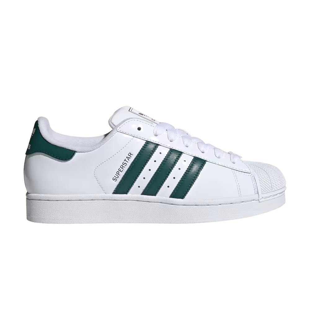 adidas Superstar 2 White Collegiate Green