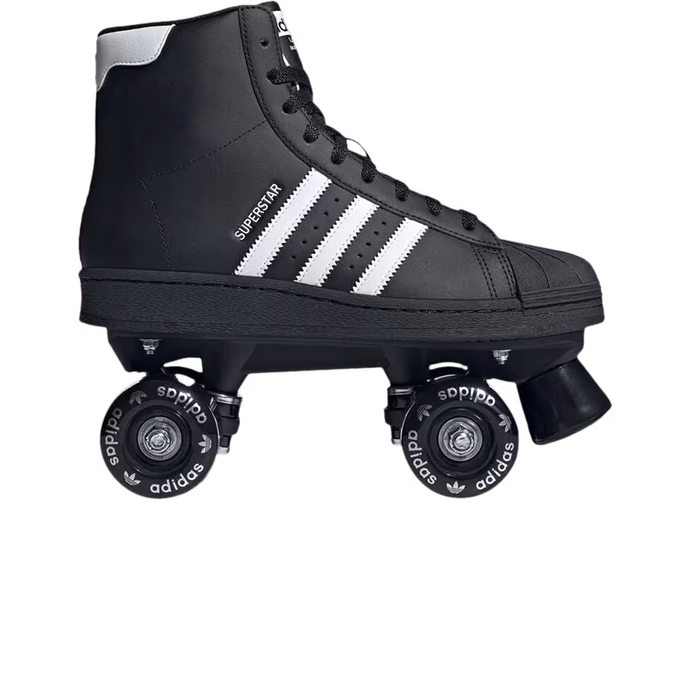 adidas Women's Superstar 82 Skate Black White