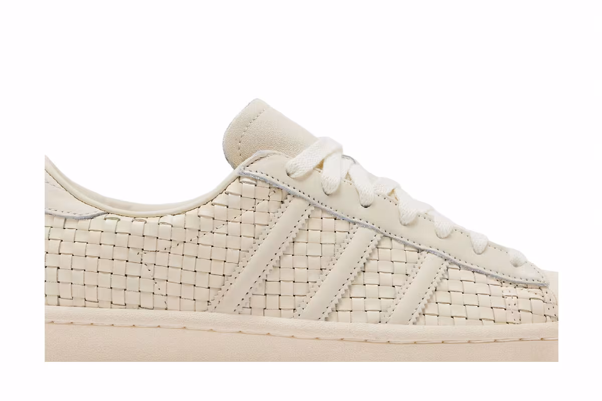adidas Women's Originals Superstar Cream White/Cream White/Blue, view 3