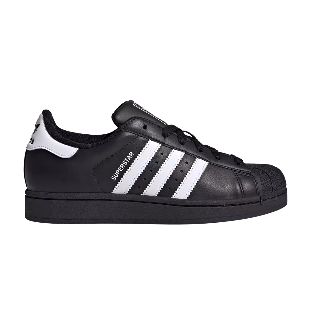 adidas Women's Superstar 2 Black White