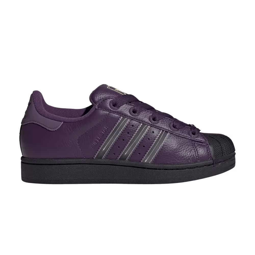 adidas Women's Superstar 2 Aurora Plum Matte Silver